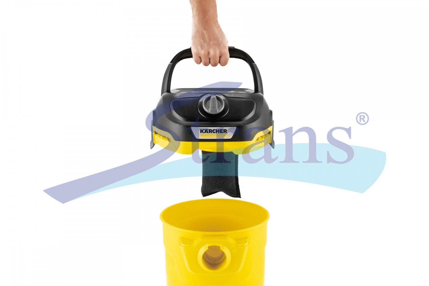 Utility Vacuum Cleaner Karcher Kwd 1 W V-12/2/18 1000W 12L For Wet